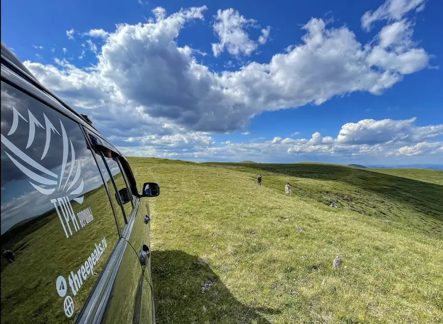 Подъем на перевал Ачик