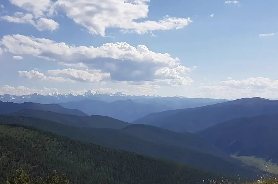 Вид на Белуху с восьмерки