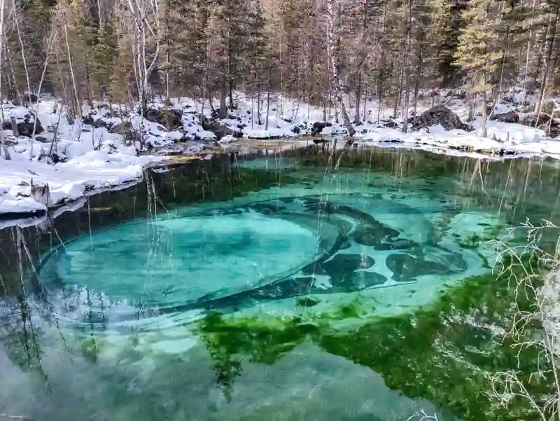 Озеро Гейзерное Алтай