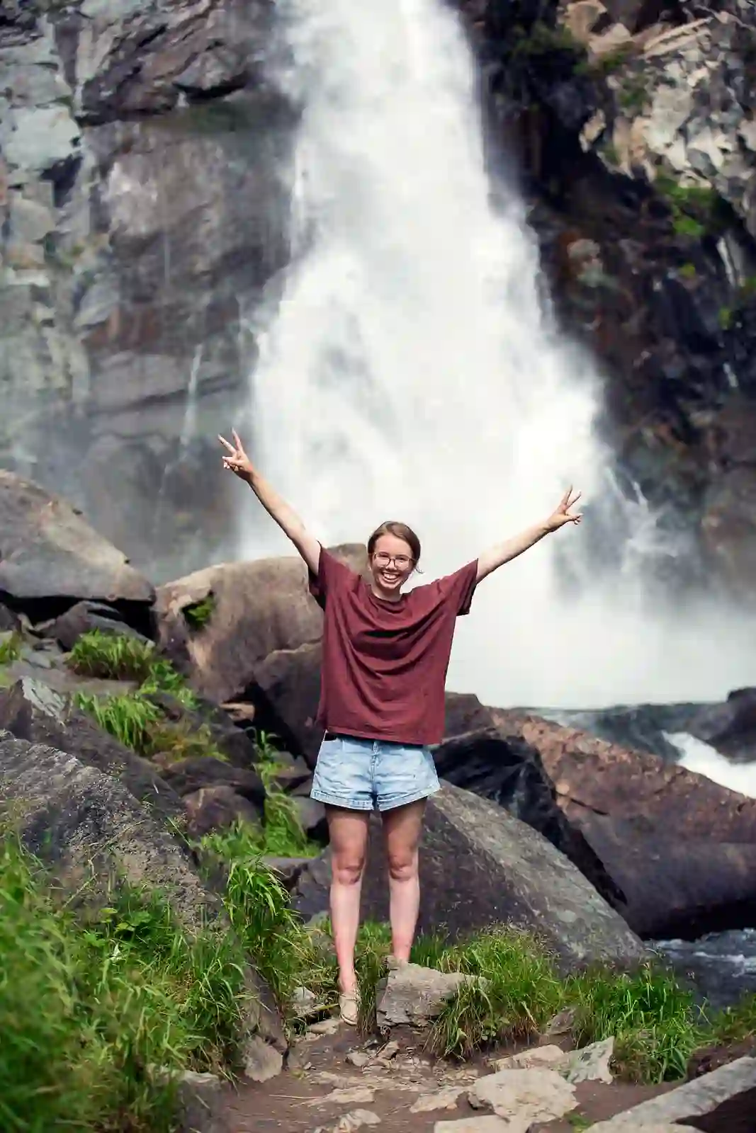 Водопад Куркуре долины реки Чулышман