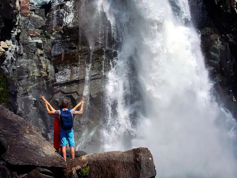 Освежающий водопад Куркуре