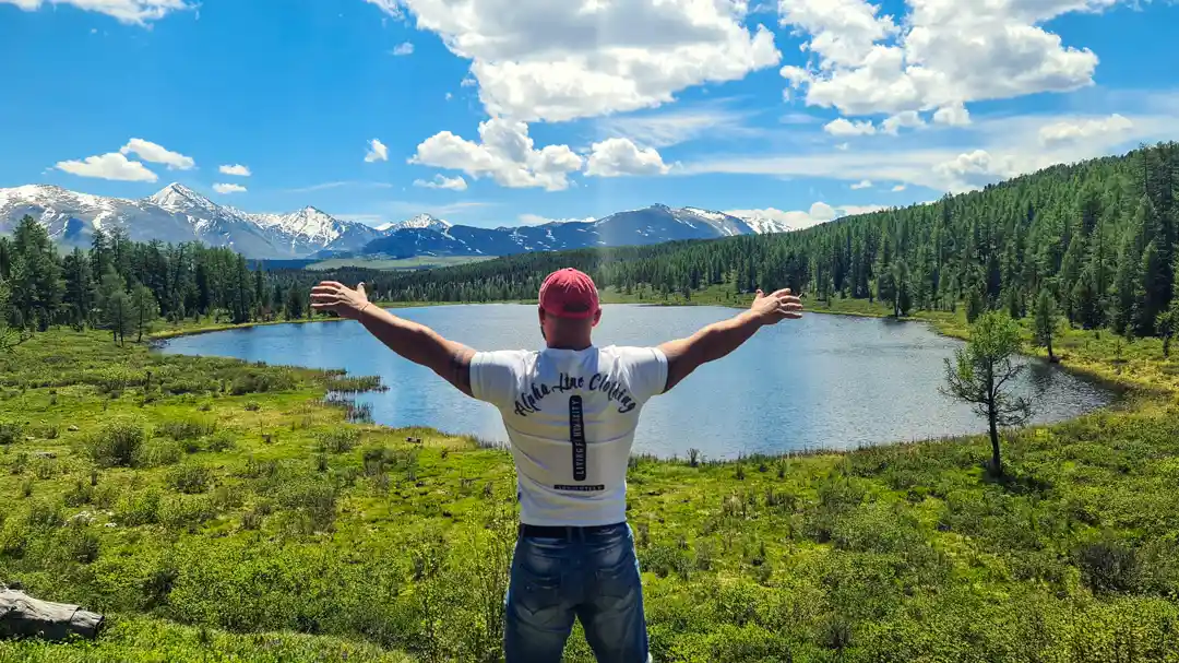 Озеро Киделю по дороге на перевал Кату-Ярык