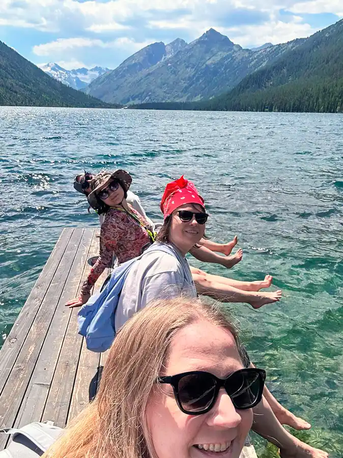 Мультинские озера, посиделки на мостике