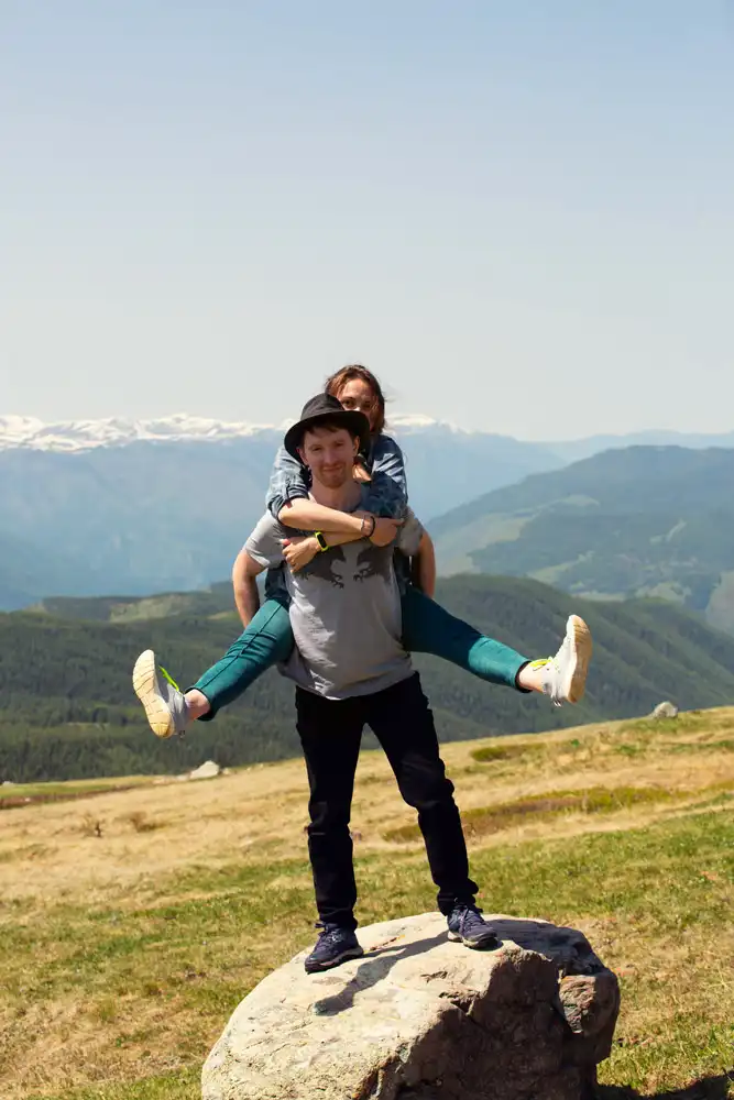 Фото на горе Лысуха