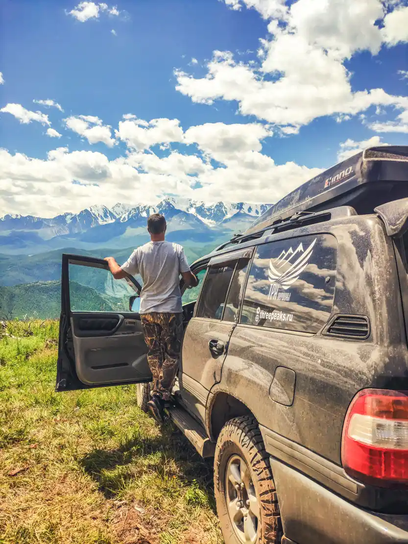 Меандры реки Чуя с Три Вершины
