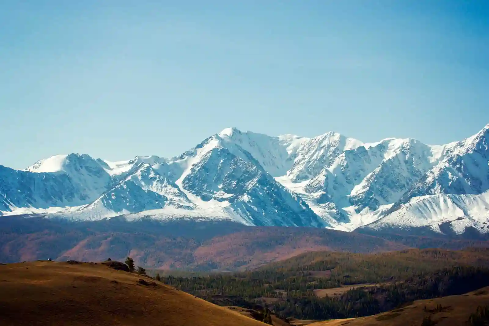 Северо-Чуйский хребет осенью